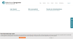 Desktop Screenshot of kbh-sprogcenter.dk